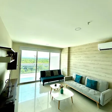 Apartment Con Piscina Gigante Y Acceso Directo Al Mar Cartagena
